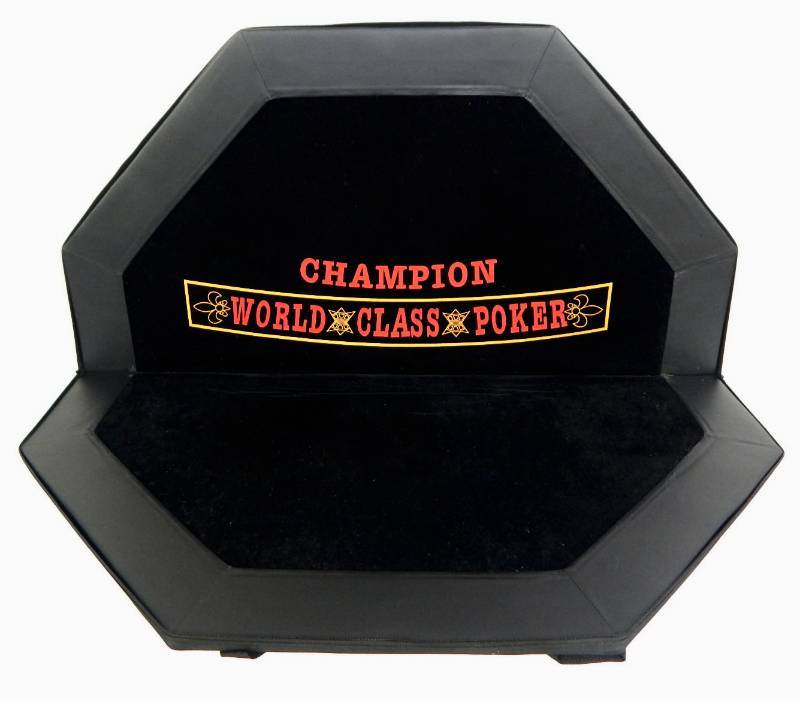 lot 53 image: FatCat Home Casino Products Pro Series Folding Poker Table Top
