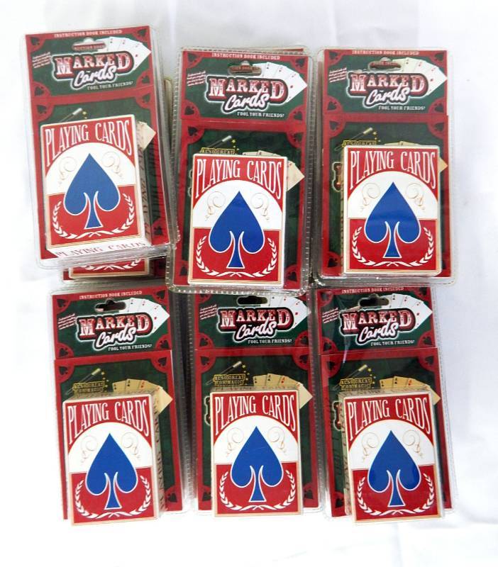 lot 74 image: Lot of 27 Novelty Marked Deck Playing Cards