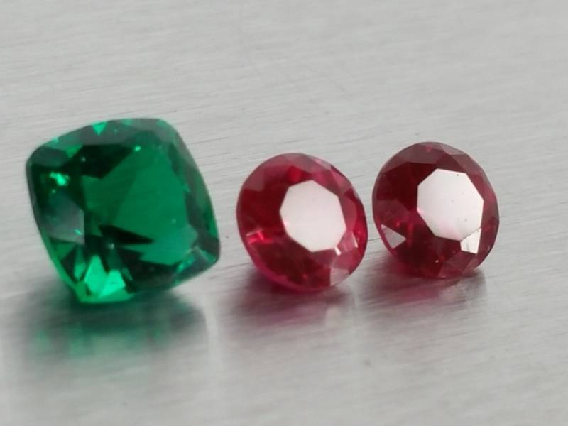 Natural Loose Emerald and Rubies