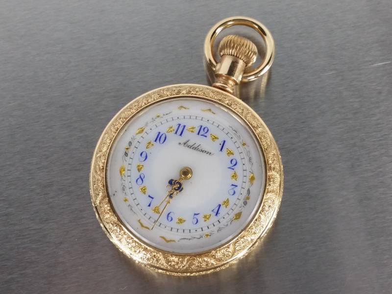ladies gold pocket watches antique