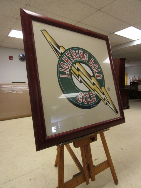 lot 937 image: BREWERIANA THEMED FRAMED ARTWORK