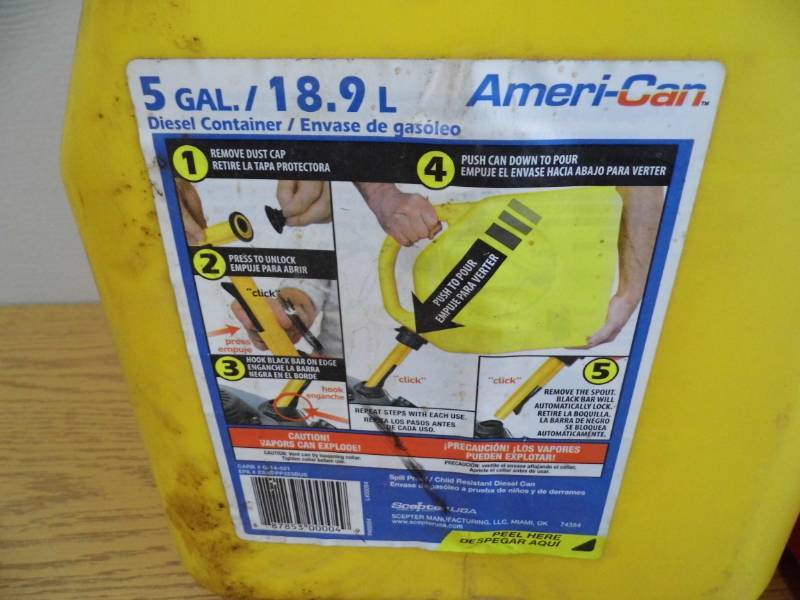 Gas Can  Diesel Can
