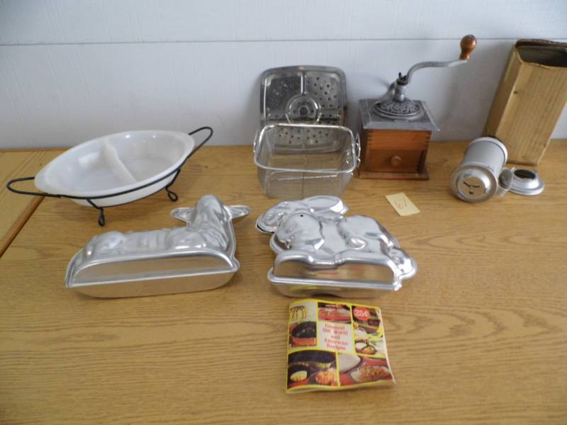 Vintage Baking Pans - Coffee Grinder