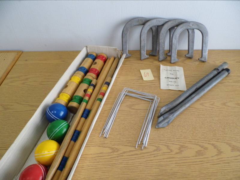Croquet - Horseshoe Set
