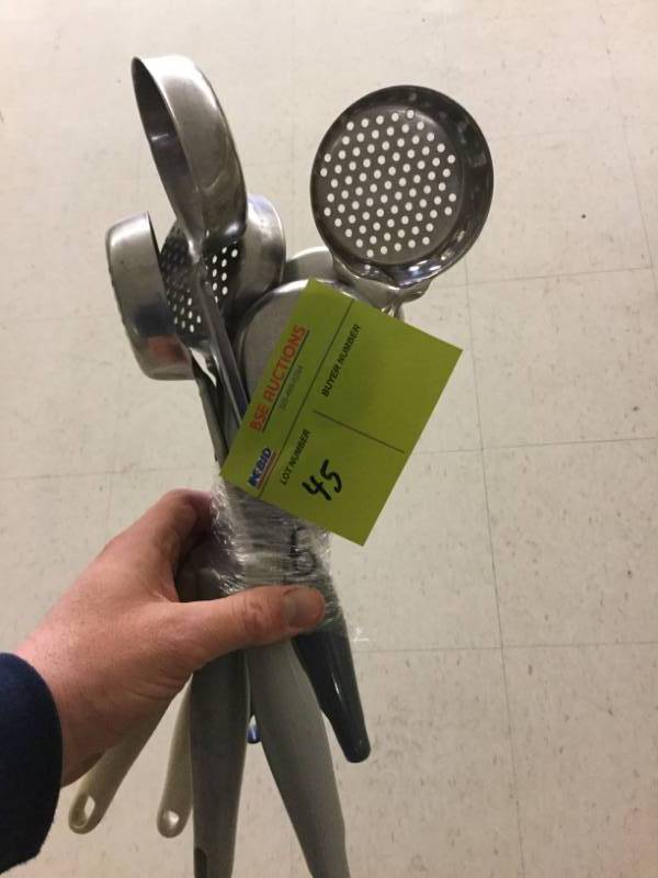 lot 45 image: Misc Ladles
