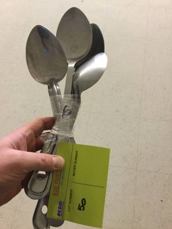 lot 50 image: Misc Spoons