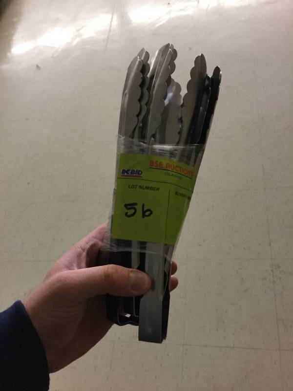 lot 56 image: Misc Tongs