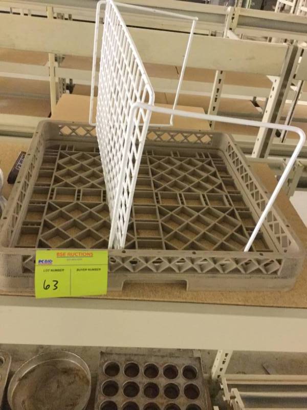 lot 63 image: Misc Dish Rack