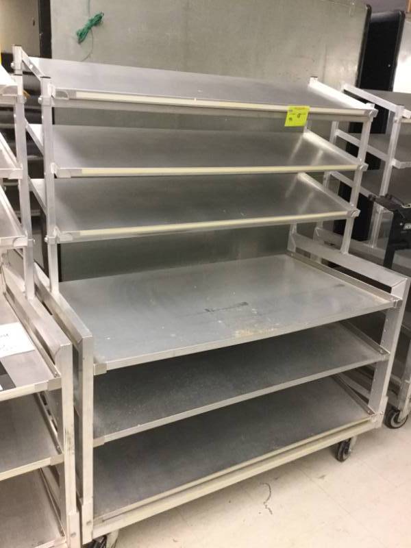 lot 93 image: Aluminum Display Rack