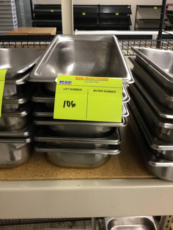 lot 106 image: Food Pans
