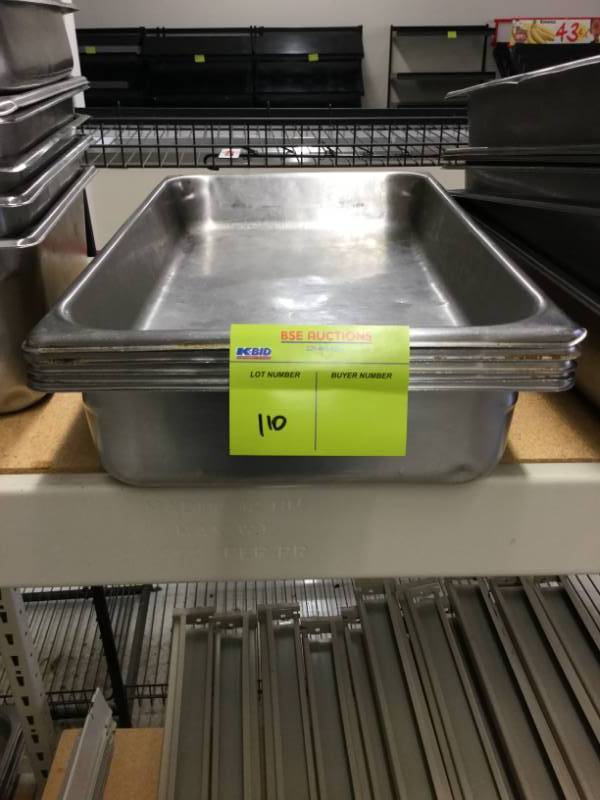 lot 110 image: Food Pans