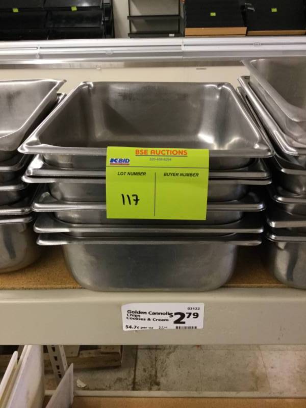 lot 117 image: Food Pans