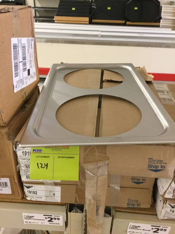 lot 124 image: Misc Warmer Adapter Plate