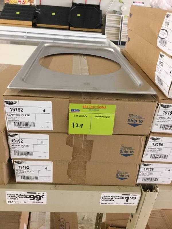 lot 127 image: Misc Warmer Adapter Plate