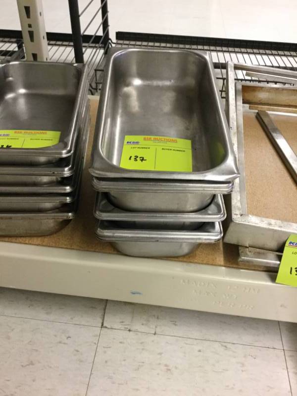 lot 137 image: Food Pans