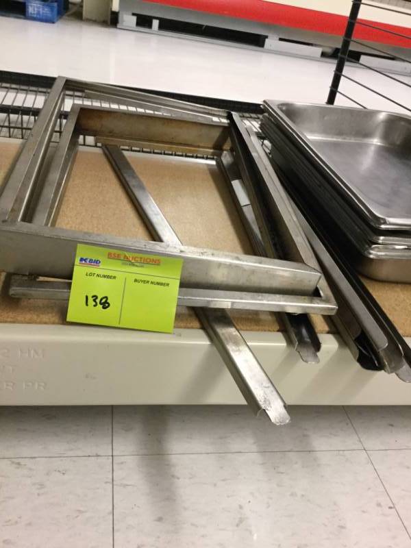 lot 138 image: Misc Food Pan Dividers
