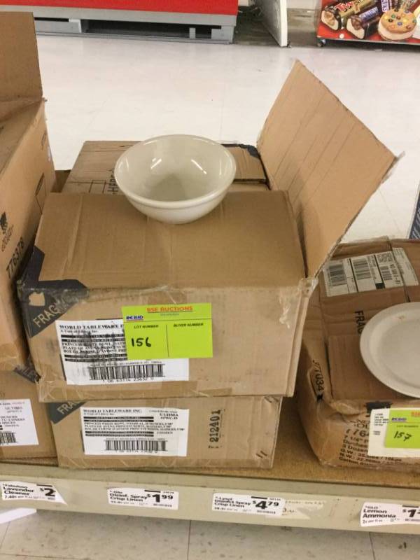 lot 156 image: Soup Bowls