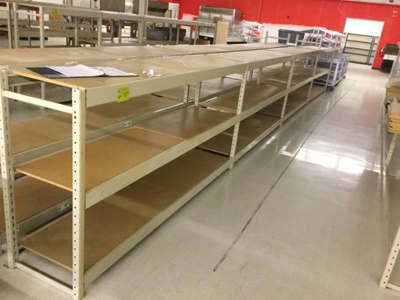 lot 169 image: Adjustable Racking