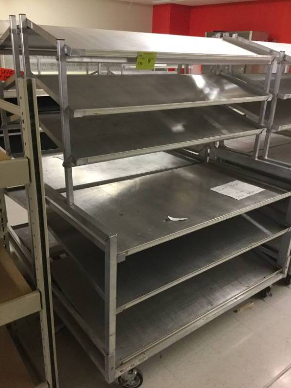 lot 170 image: Aluminum Display Rack