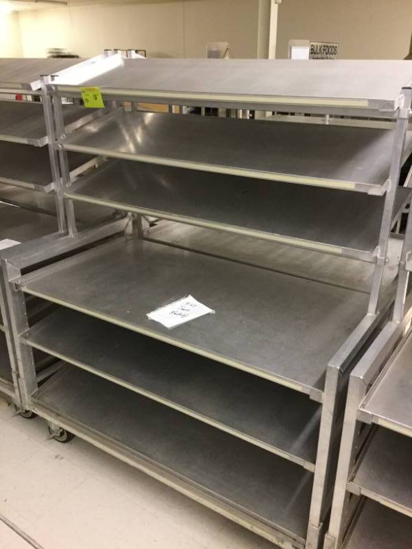 lot 171 image: Aluminum Display Rack