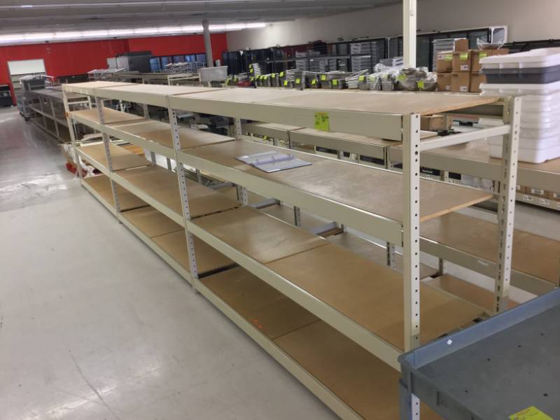 lot 183 image: Adjustable Racking