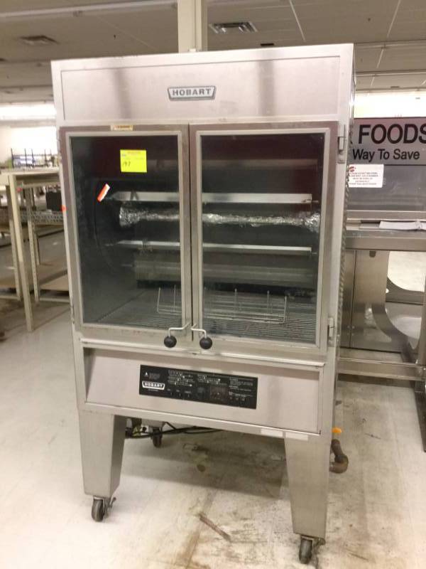 lot 197 image: Hobart Natural Gas Rotisserie