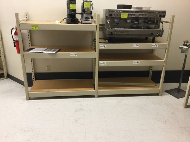 lot 210 image: Adjustable Racking