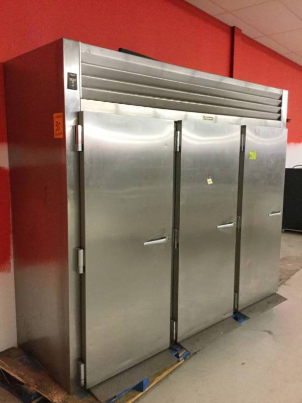 lot 230 image: Traulsen 3 Door Self-Contained RefrigeratorRetarder. 120 Volts,