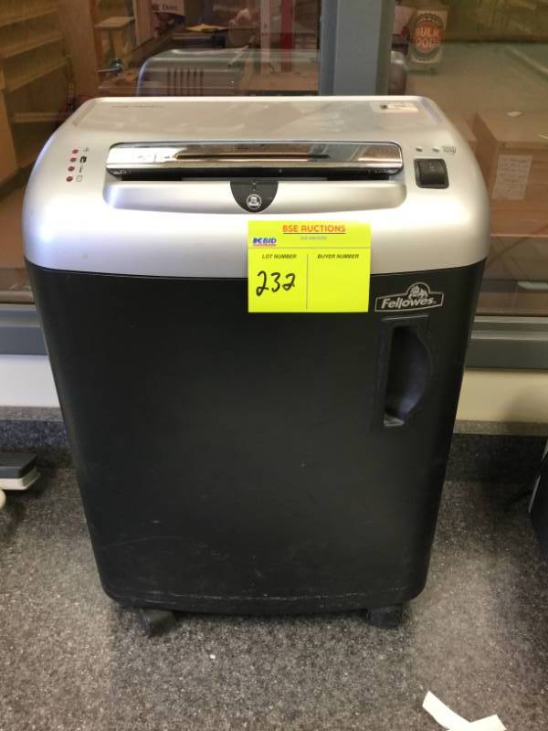 lot 232 image: Paper Shredder