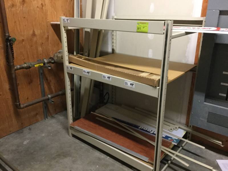 lot 301 image: Adjustable Racking