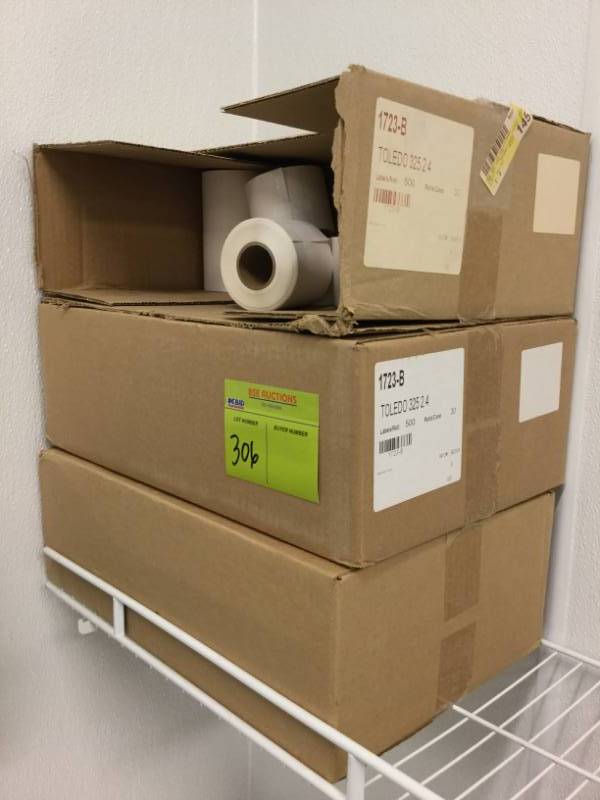 lot 306 image: Printer Labels