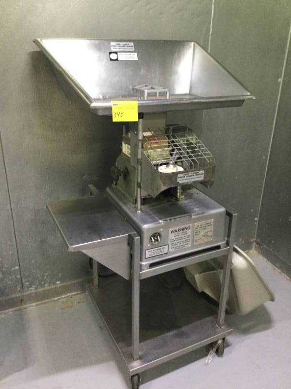 lot 345 image: Hollymatic Patty Machine