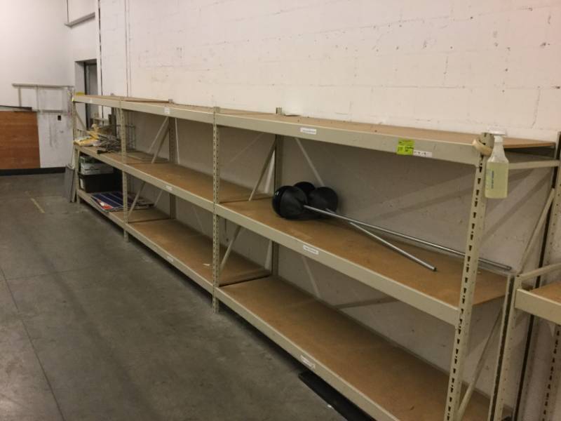 lot 373 image: Adjustable Racking