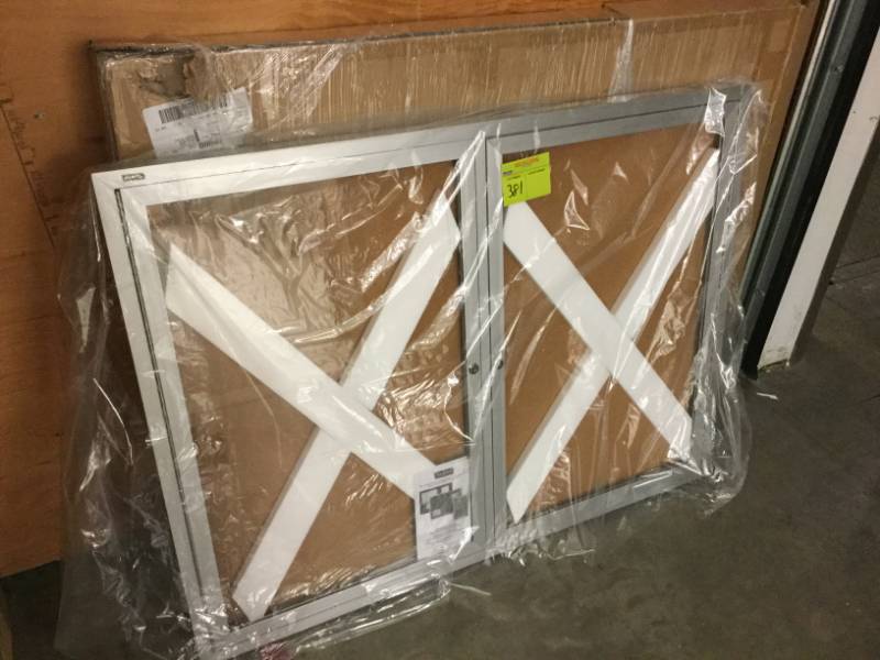 lot 381 image: Aluminum Bulletin Boards