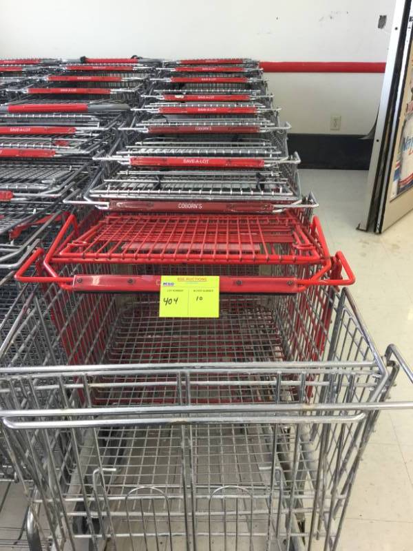 lot 404 image: Shopping Carts