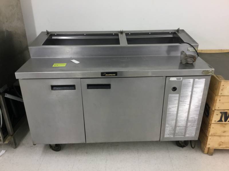 lot 419 image: Refrigerated Sandwich Prep Table