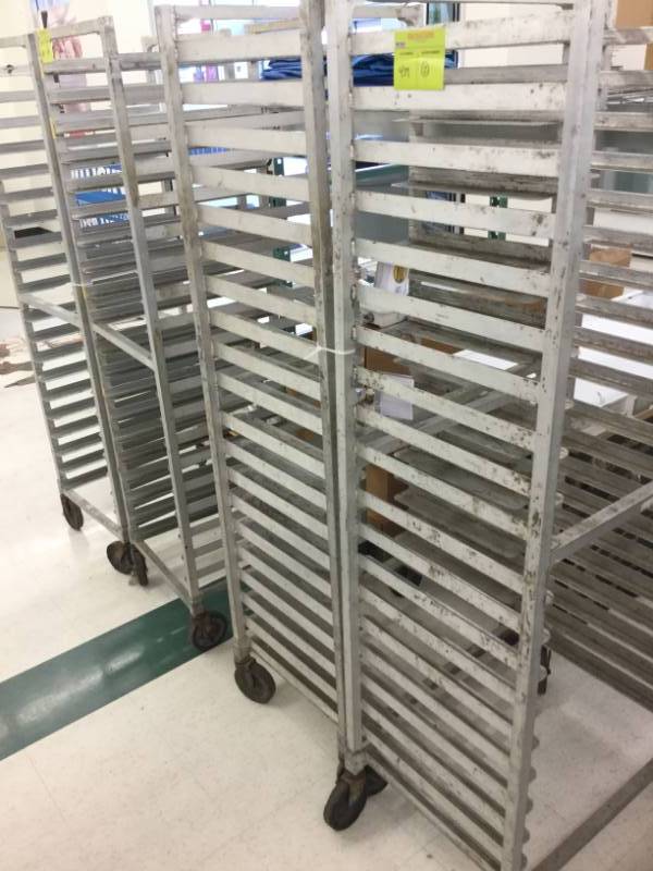 lot 439 image: Sheet Pan Racks
