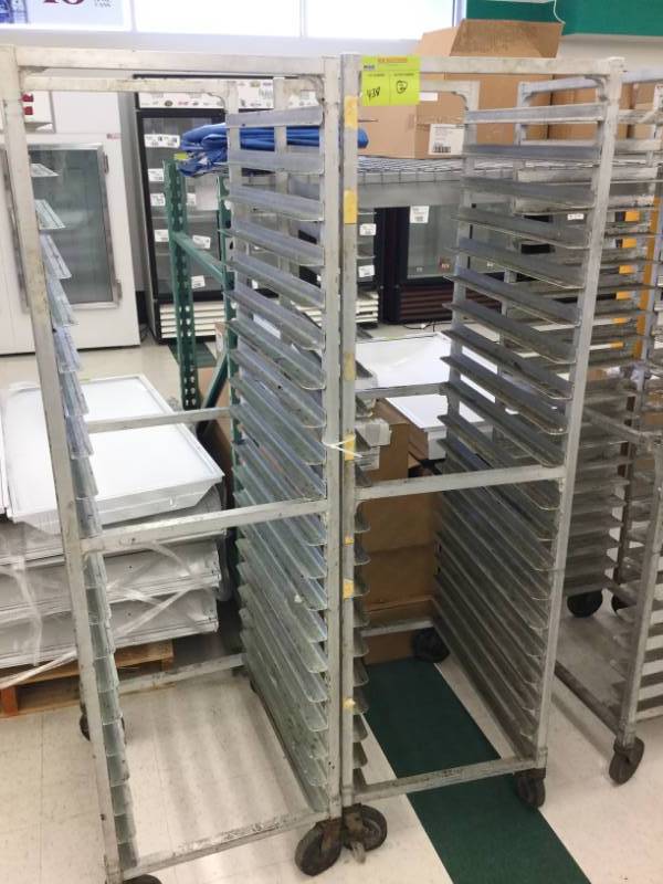 lot 438 image: Sheet Pan Racks