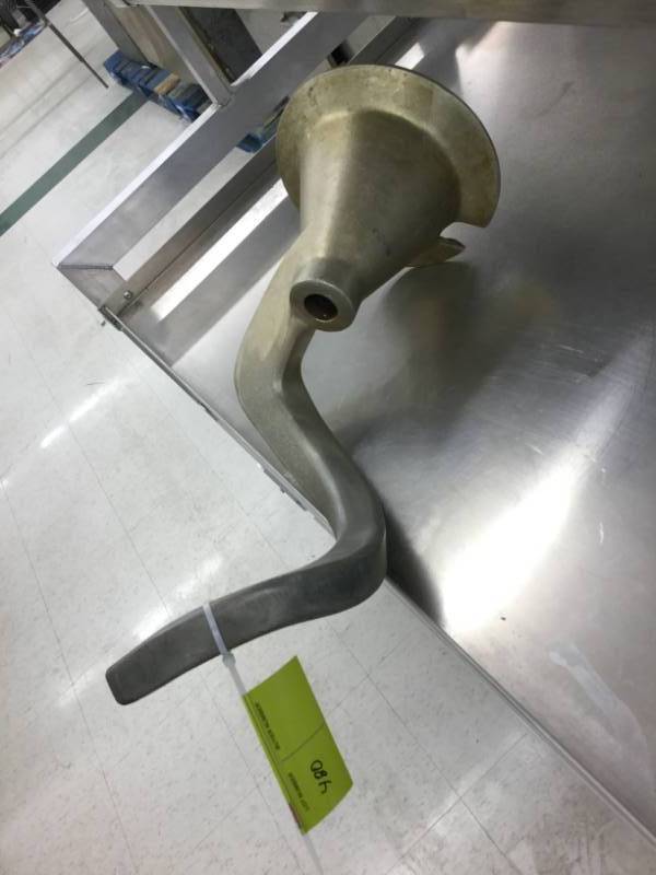 lot 480 image: 80 Qt Planetary Mixer Hook