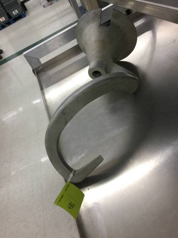 lot 482 image: 20 Qt Hook for Planetary Mixer