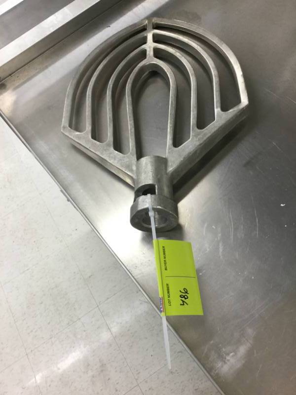 lot 486 image: 80 Qt Planetary Mixer Paddle