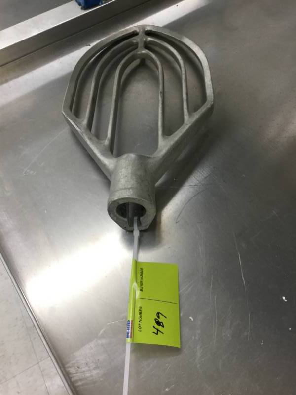 lot 489 image: 40 Qt Planetary Mixer Paddle