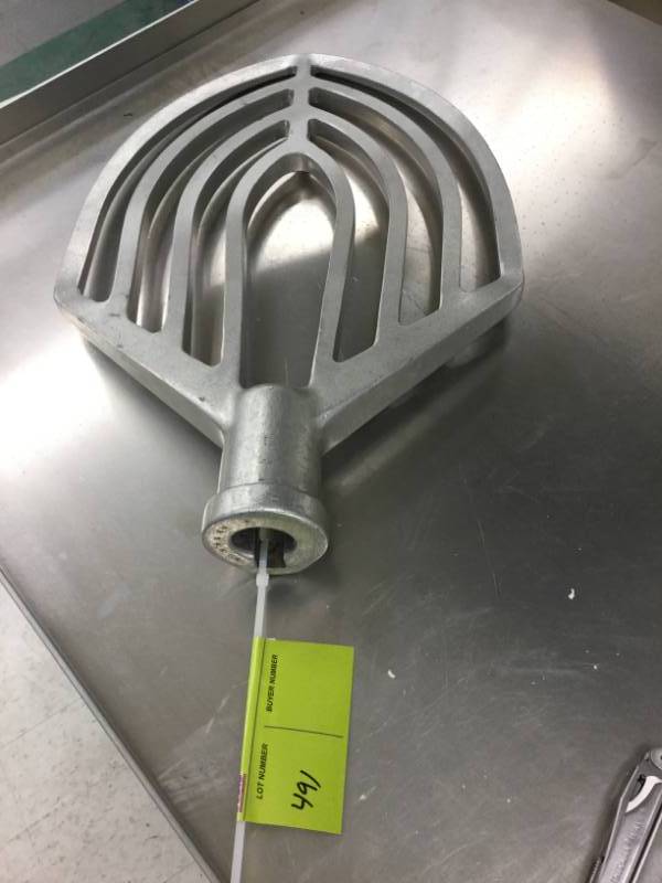 lot 491 image: 80 Qt Planetary Mixer Paddle
