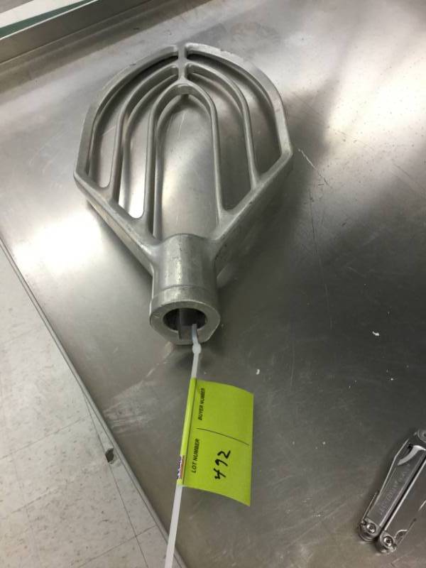 lot 492 image: 40 Qt Planetary Mixer Paddle