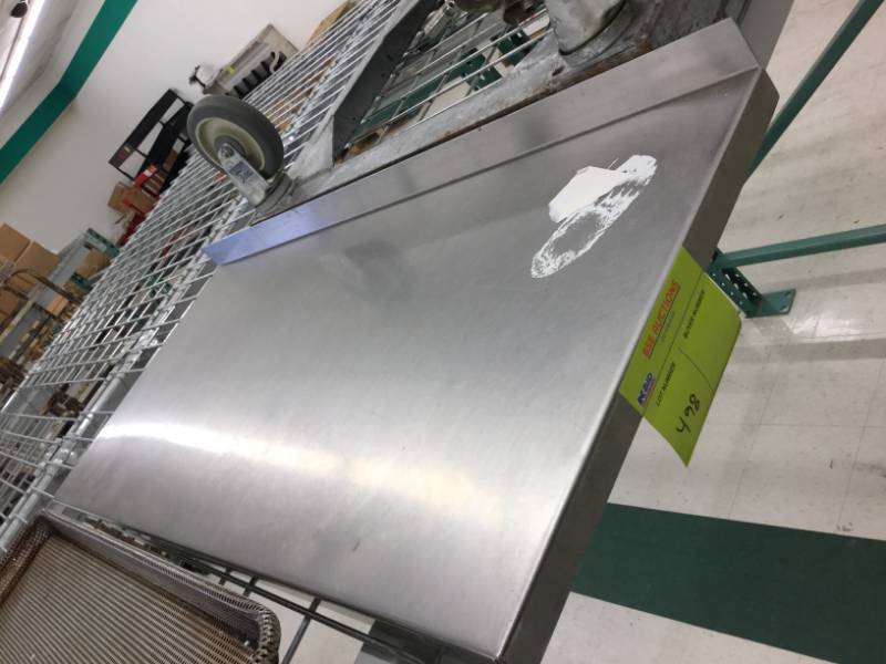 lot 498 image: Stainless Steel CounterShelf