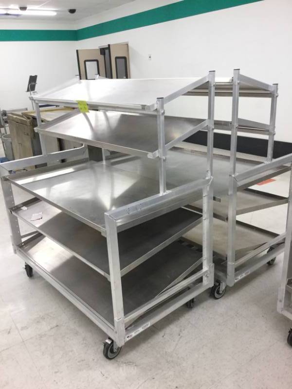 lot 530 image: Aluminum Display Rack
