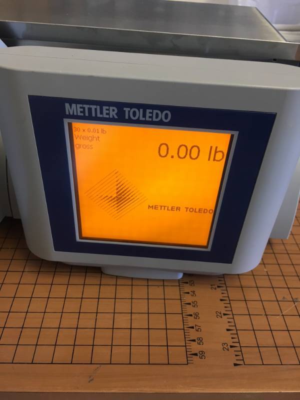 lot 350A image: Mettler Toledo Scale