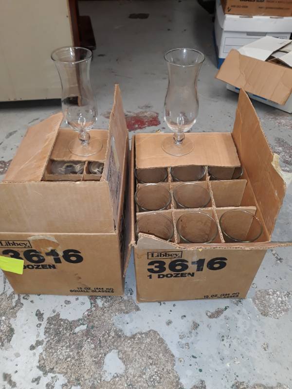 2-Cases (2-Dozen Total) MaltDaiquiri Glasses