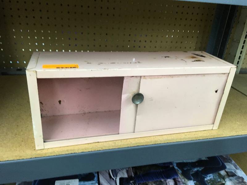 lot 31 image: Mini Pink Cabinet