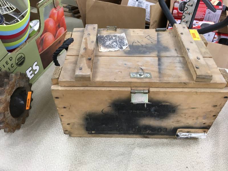 lot 141 image: Wooden Box